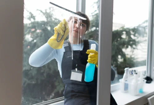 Nettoyage de vitres intérieures et extérieures à Plomeur